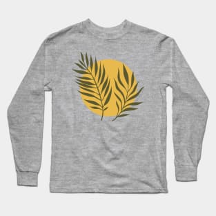 Tropical Leaves 3 Long Sleeve T-Shirt